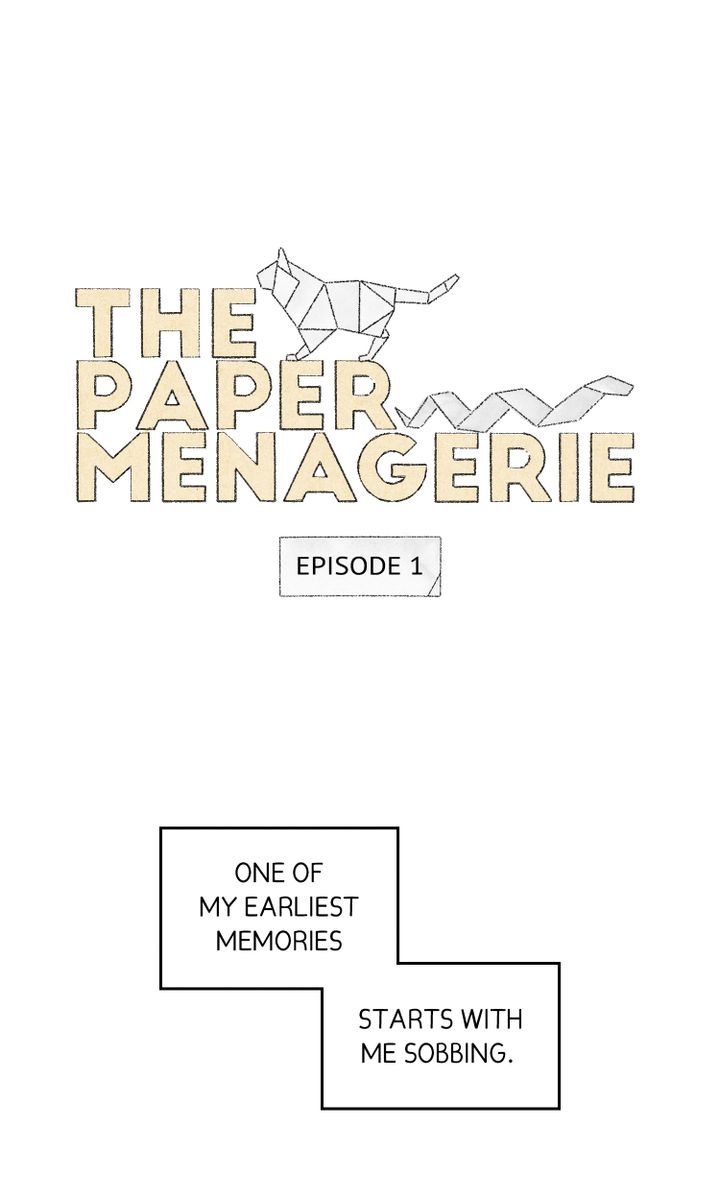 Read The Paper Menagerie Ep1 The Paper Menagerie Manta